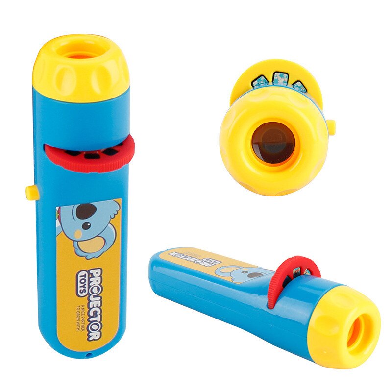 Kids Toy Projector Flashlight for Screen-Free Learning