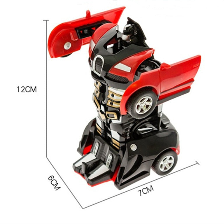 Transforming Toy Car Robot for Screen-Free Action Play