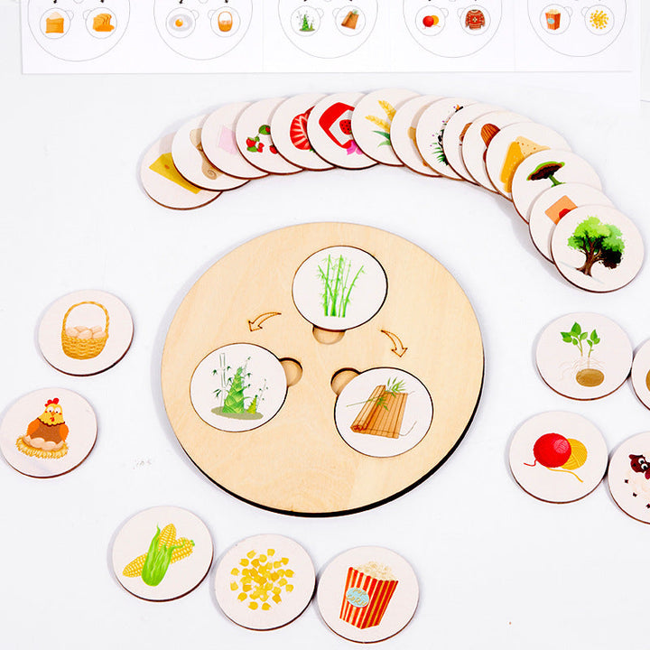Wooden Decomposition Puzzle for Screen-Free Learning