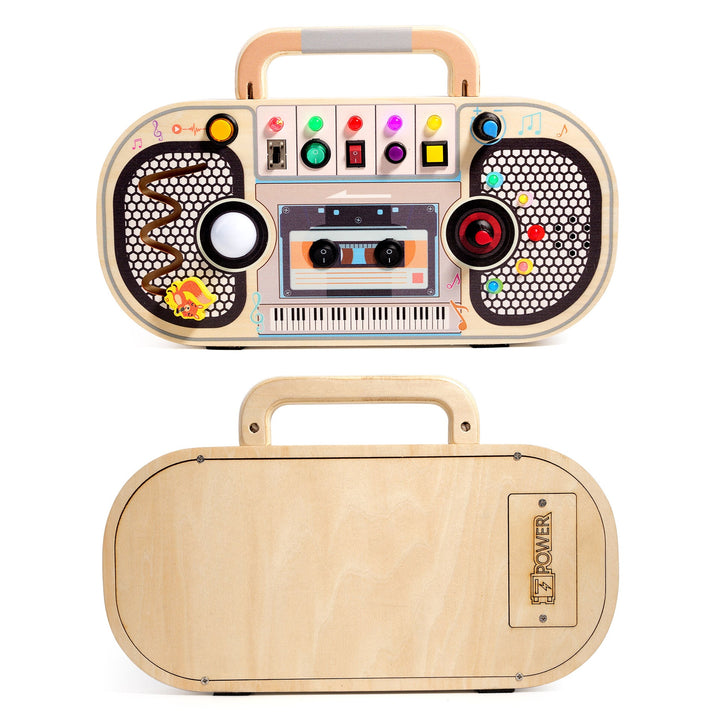 Wooden Music Activity Center for Screen-Free Play