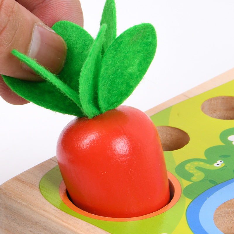 Wooden Magnetic Fishing Toy for Fine Motor Skills