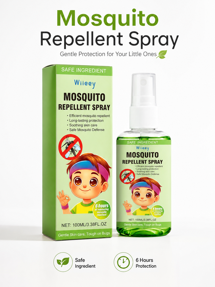 Children’s Mosquito Repellent Spray – Safe 6‑Hour