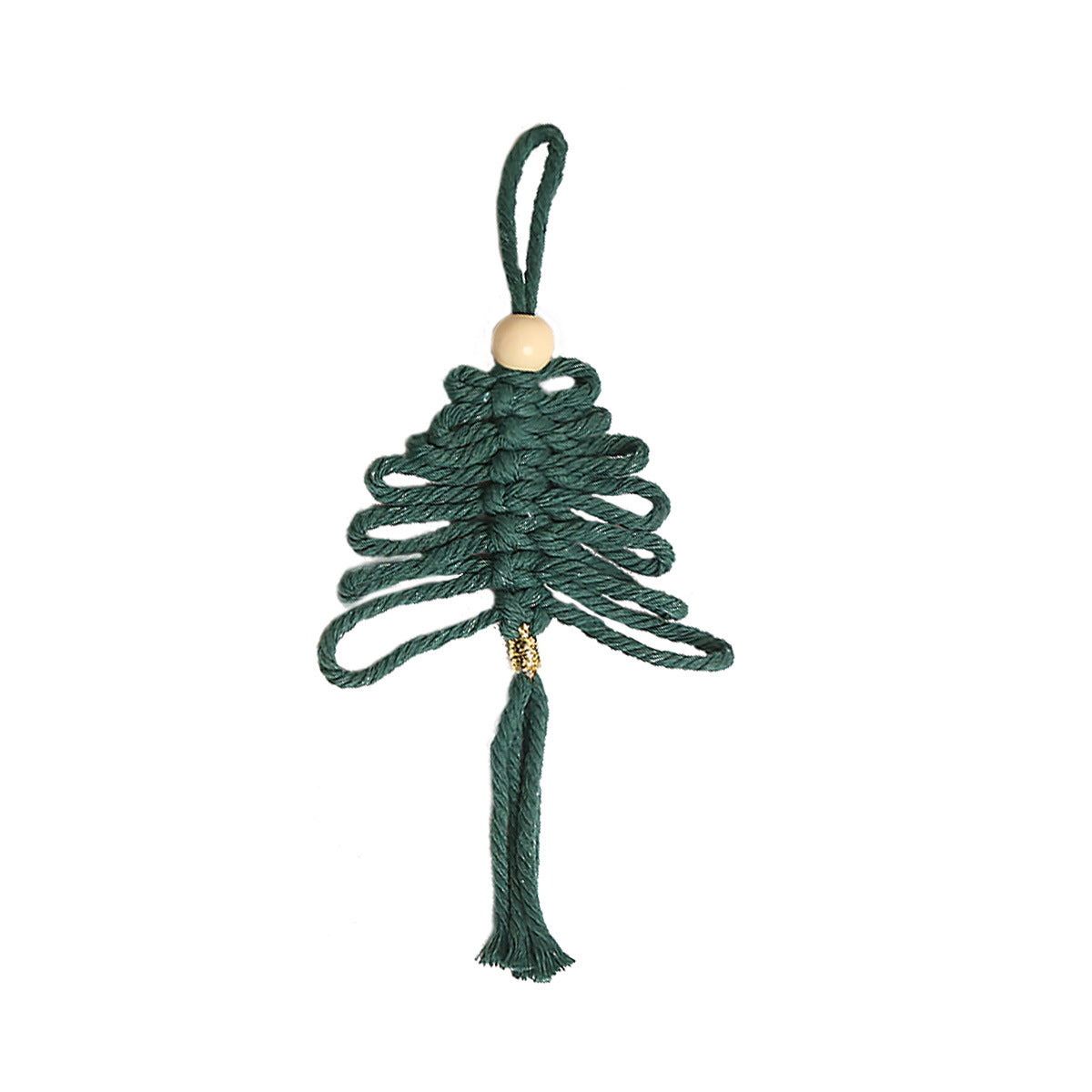 Chinese Knot Christmas Tree Ornaments Set of 3 Decor