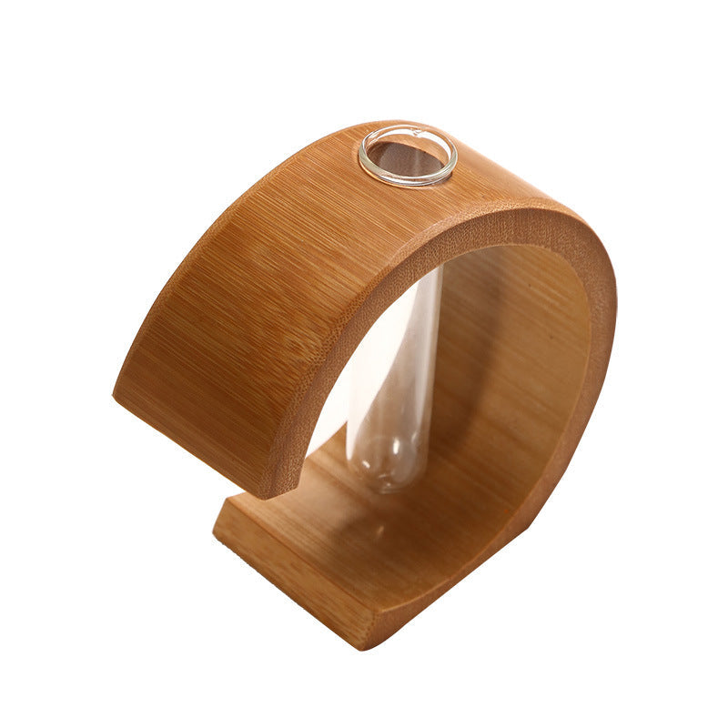 Bamboo Vase for Small-Space Natural Flower Displays