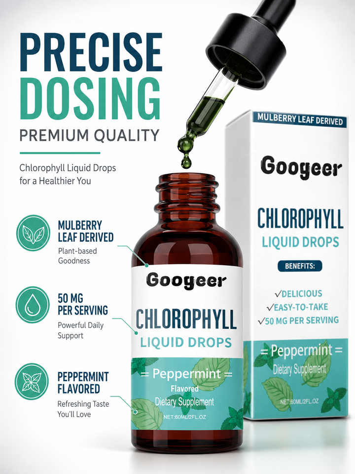 Chlorophyll Drops — Reduce Body Odor, Boost Energy Naturally