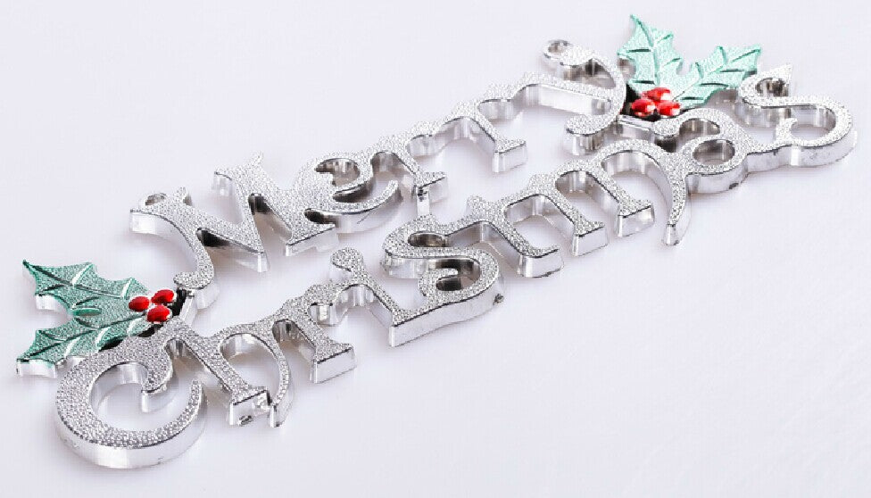 Christmas Tree Plaque for Festive 3D Holiday Sparkle