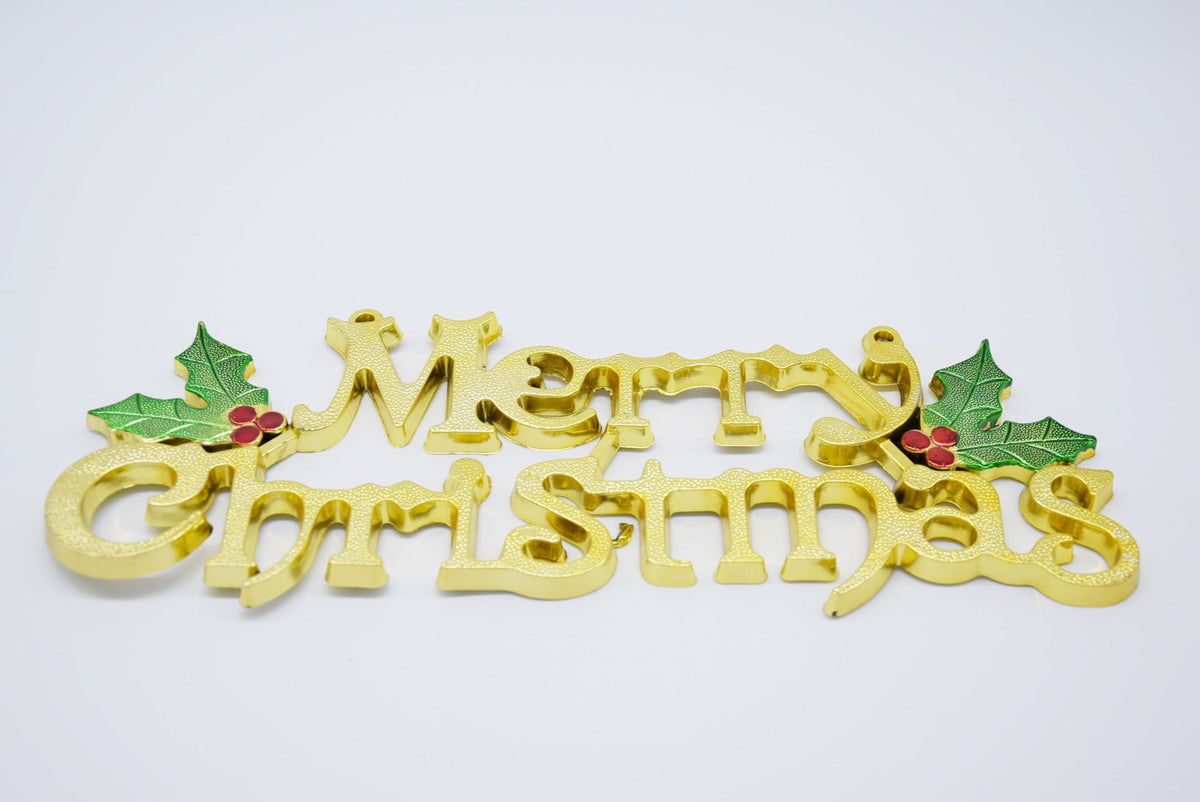 Christmas Tree Decoration – 3D Merry Christmas Sign