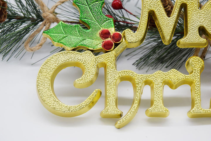 Christmas Tree Decoration – 3D Merry Christmas Sign