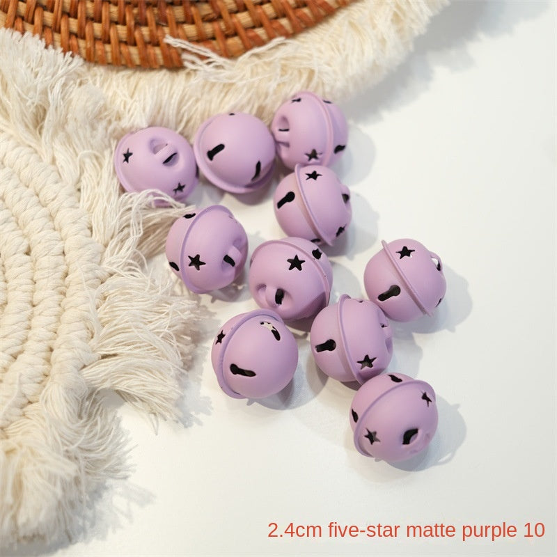 Christmas Tree Decorations | Pastel Macaron Star Bells