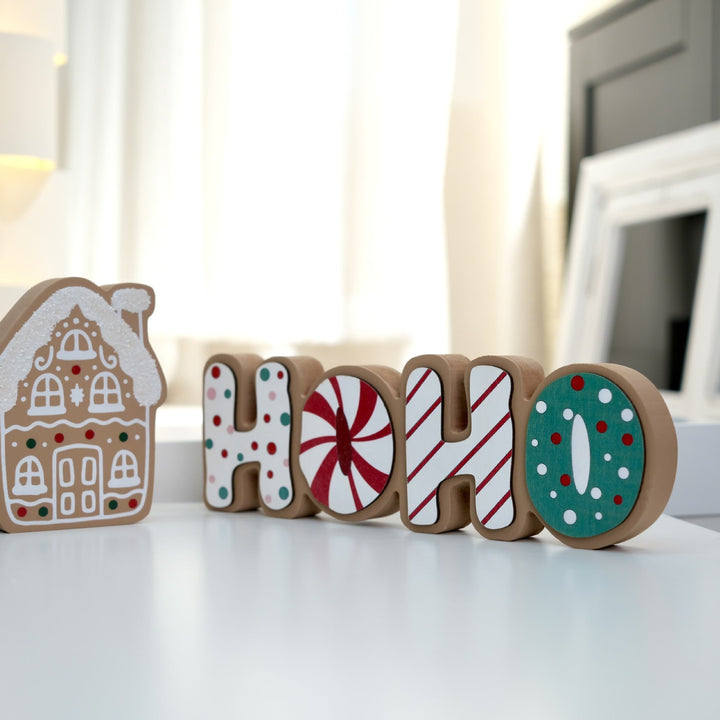 Christmas Tabletop Decor Set for a Warm 3D Display
