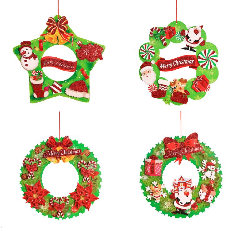 3D Christmas Paper Garland for Instant Holiday Cheer