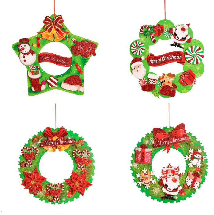 3D Christmas Paper Garland for Instant Holiday Cheer