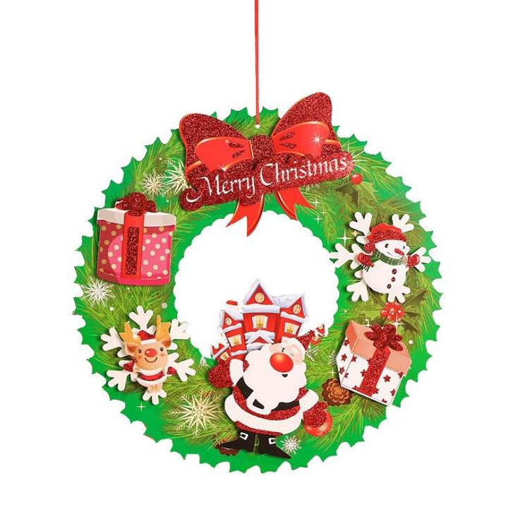 3D Christmas Paper Garland for Instant Holiday Cheer