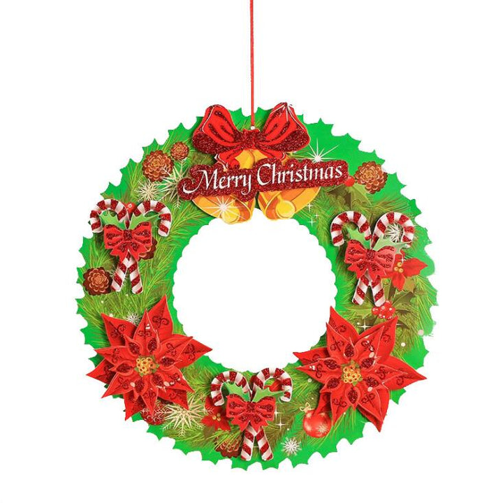 3D Christmas Paper Garland for Instant Holiday Cheer