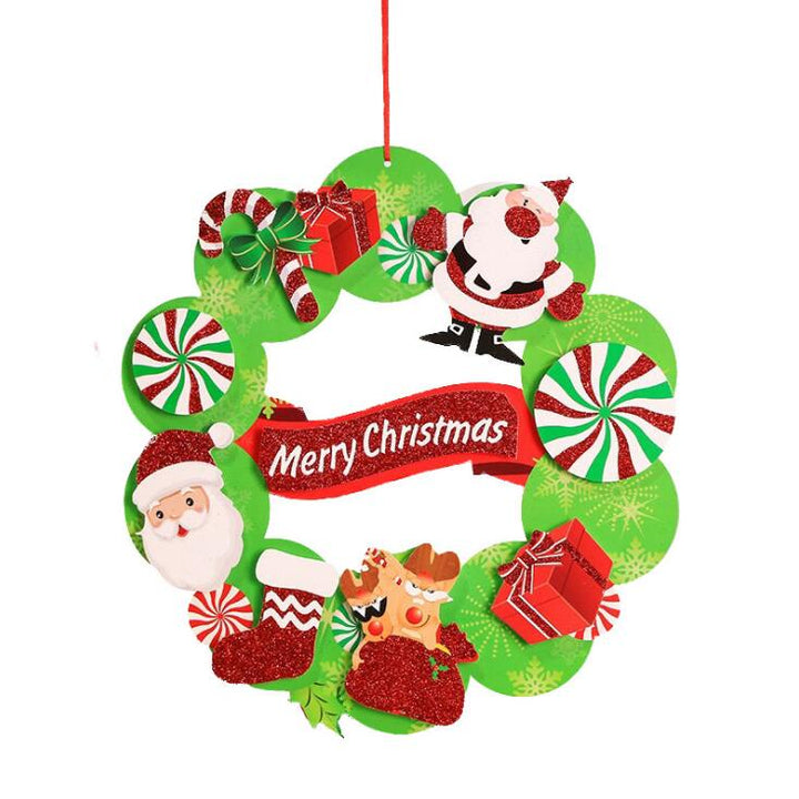3D Christmas Paper Garland for Instant Holiday Cheer