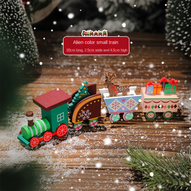 3D Wooden Christmas Calendar for Festive Desktop Decor