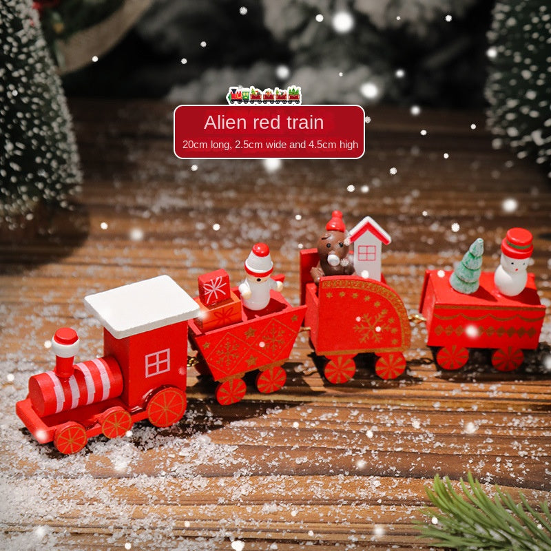 3D Wooden Christmas Calendar for Festive Desktop Decor