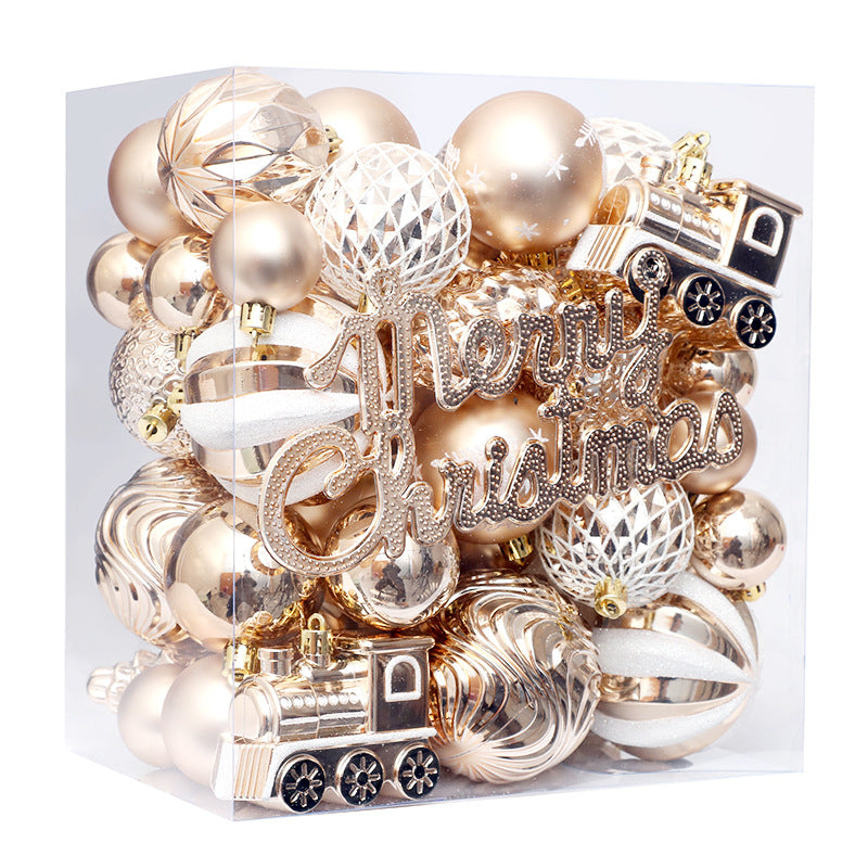 Christmas Ornament Set for an Elegant Coordinated Tree