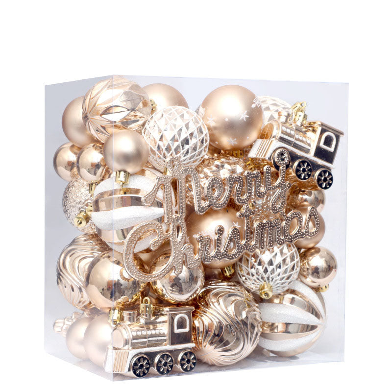 Christmas Ornament Set for an Elegant Coordinated Tree
