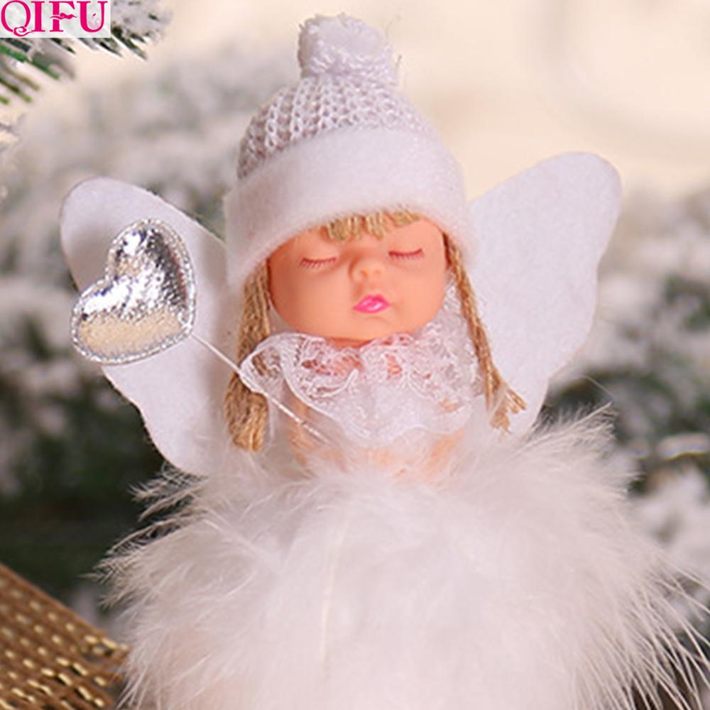 Christmas Angel Doll Decoration for Cozy Holiday Trees