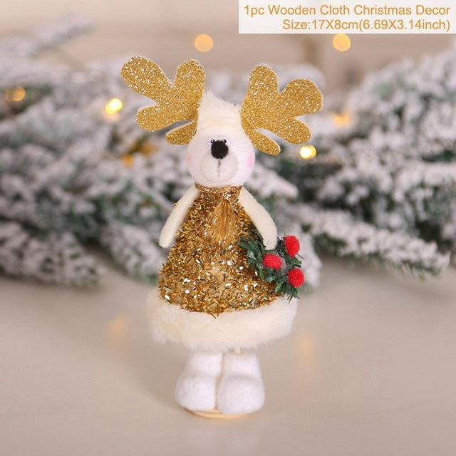 Christmas Angel Doll for Festive Shelf and Mantel Displays