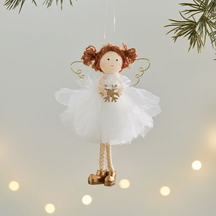 Christmas Angel Ornament for Whimsical Festive Charm