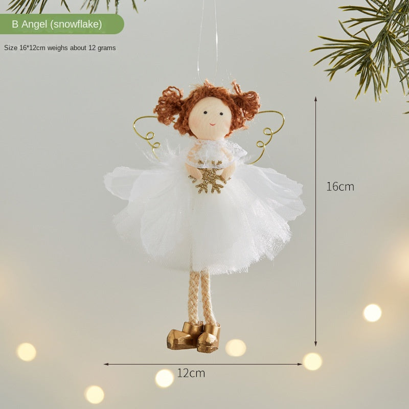 Christmas Angel Ornament for Whimsical Festive Charm