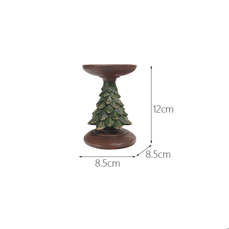 Christmas Tree Candle Holder for Cozy Tabletop Decor