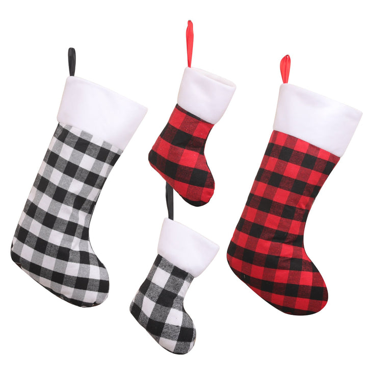Christmas Stocking Gift Bag for Festive Mantel Décor