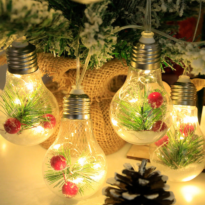 Christmas Ball Bubble Lamp for a Cozy Holiday Glow