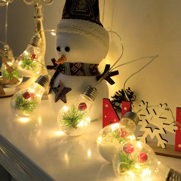Christmas Ball Bubble Lamp for a Cozy Holiday Glow
