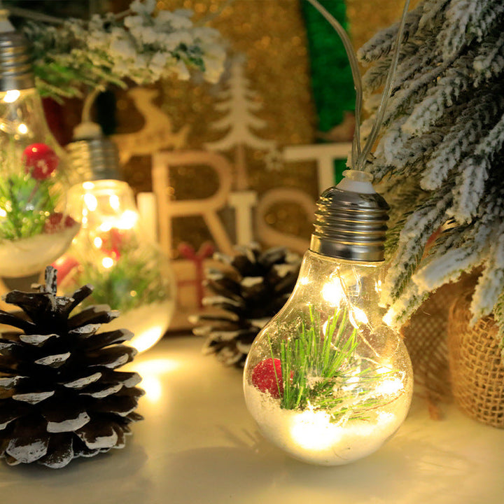 Christmas Ball Bubble Lamp for a Cozy Holiday Glow