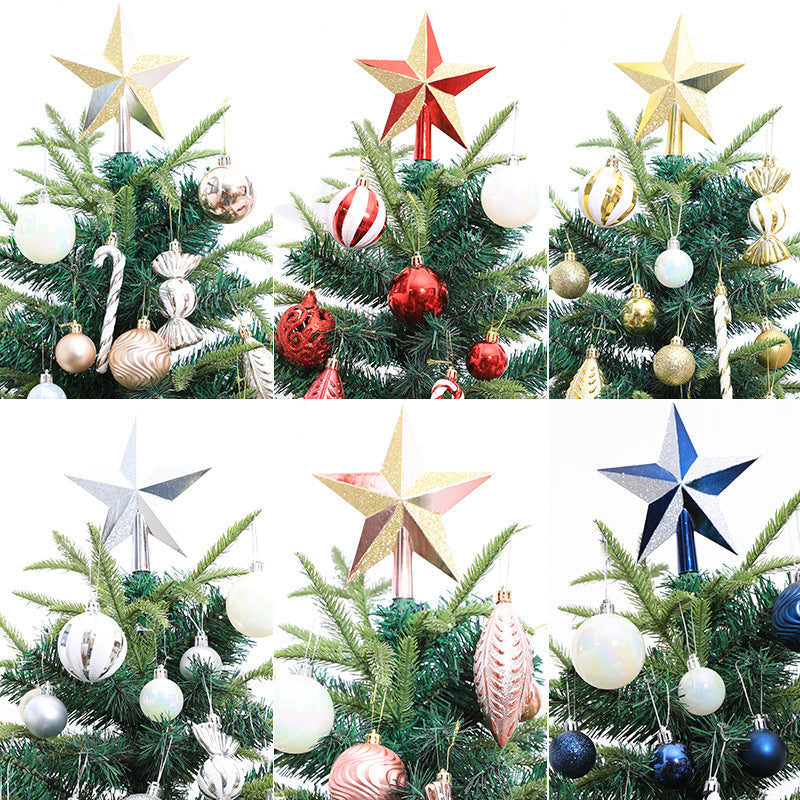 Christmas Tree Ornaments 40-Piece Coordinated Set