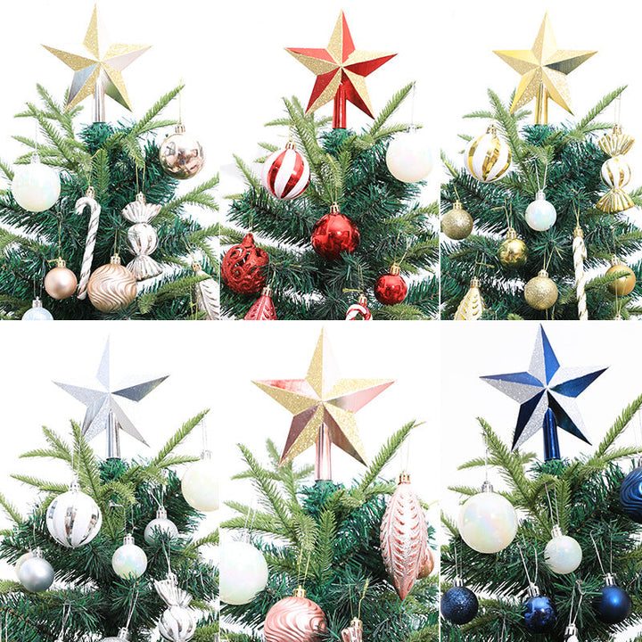 Christmas Tree Ornaments 40-Piece Coordinated Set