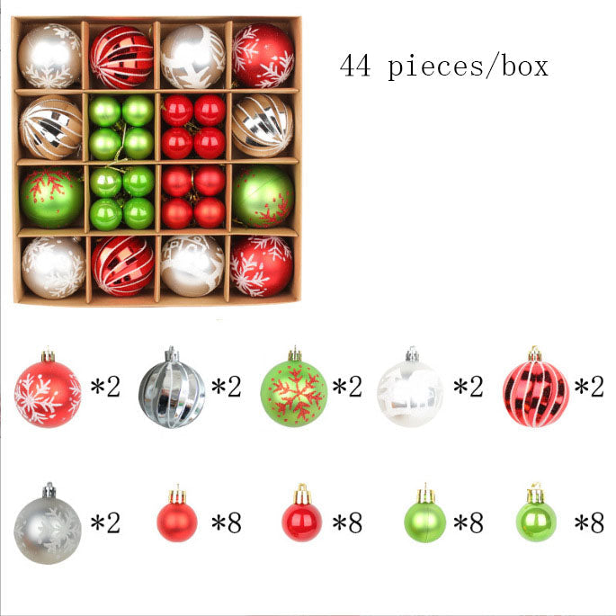 Christmas Ornaments Set for a Coordinated Festive Tree