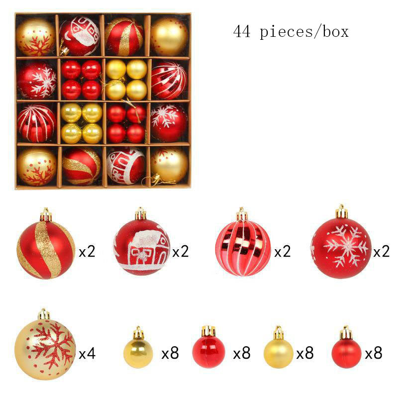 Christmas Ornaments Set for a Coordinated Festive Tree