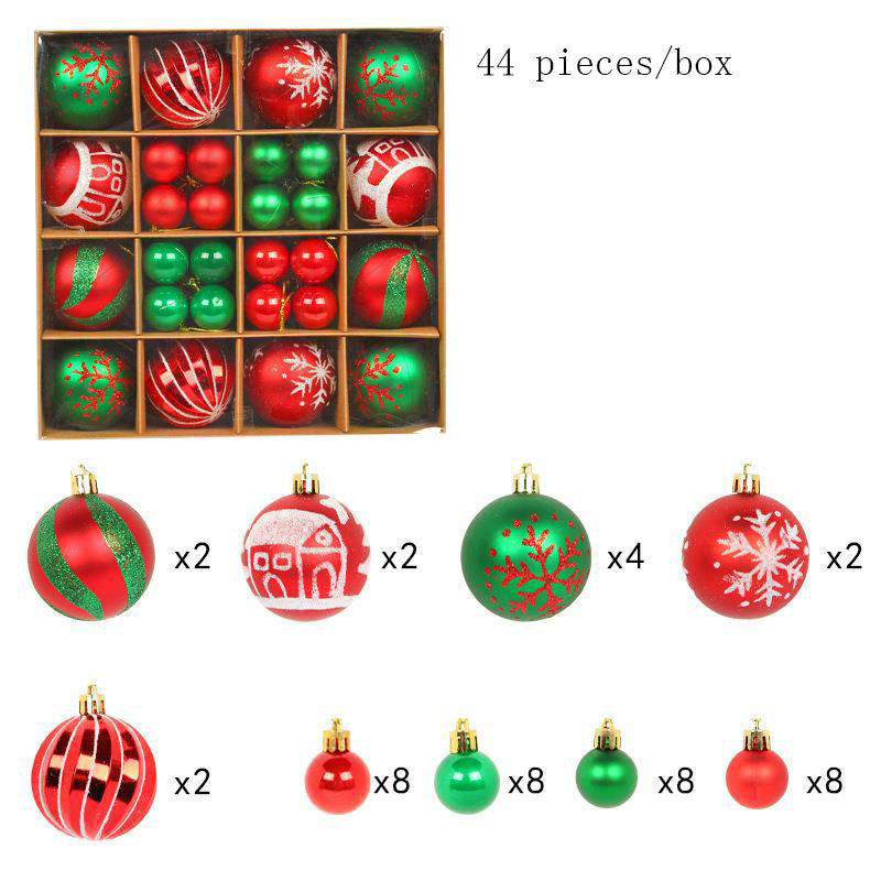 Christmas Ornaments Set for a Coordinated Festive Tree