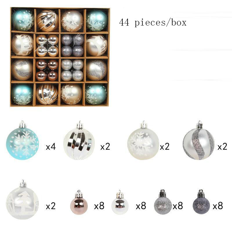 Christmas Ornaments Set for a Coordinated Festive Tree