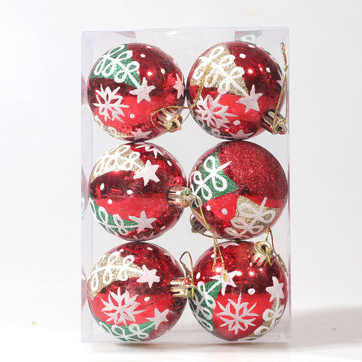 Christmas Tree Ornaments: Glittering Colorful Baubles