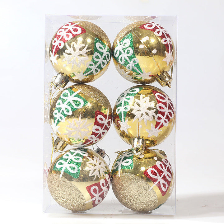 Christmas Tree Ornaments: Glittering Colorful Baubles