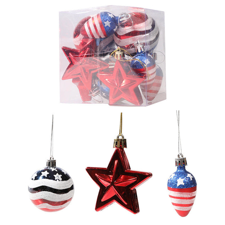 Patriotic Christmas Ornaments for Festive Tree Decor