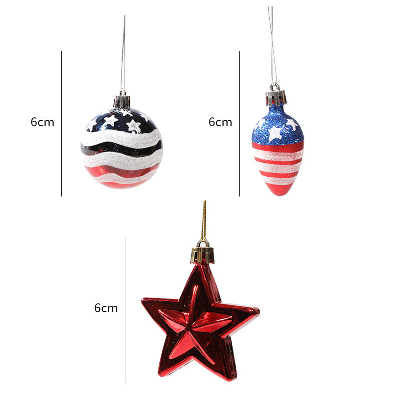Patriotic Christmas Ornaments for Festive Tree Decor