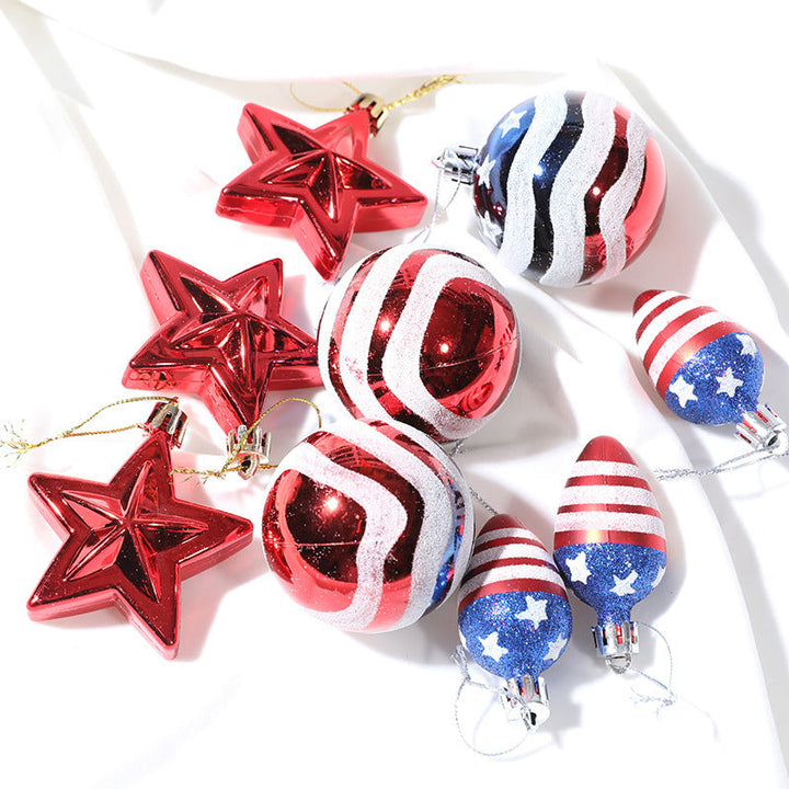 Patriotic Christmas Ornaments for Festive Tree Decor