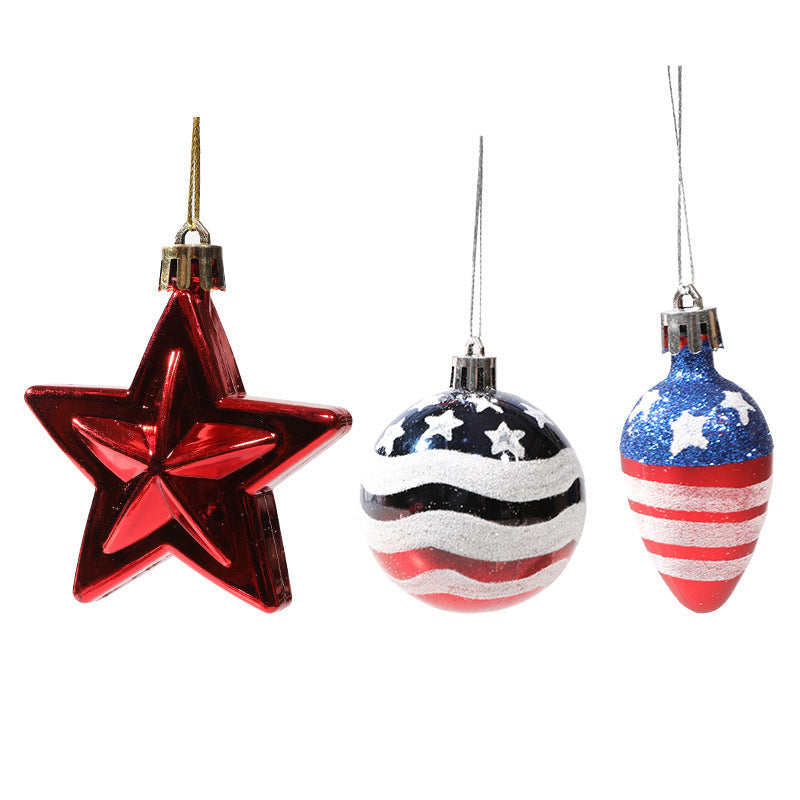 Patriotic Christmas Ornaments for Festive Tree Decor