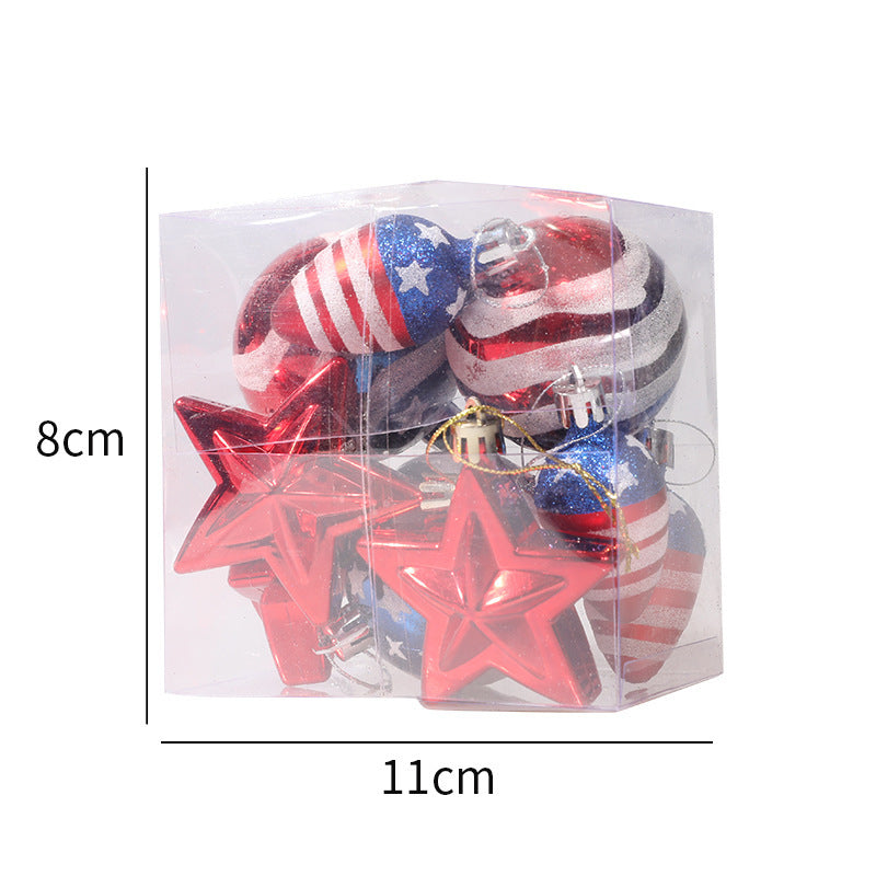 Patriotic Christmas Ornaments for Festive Tree Decor