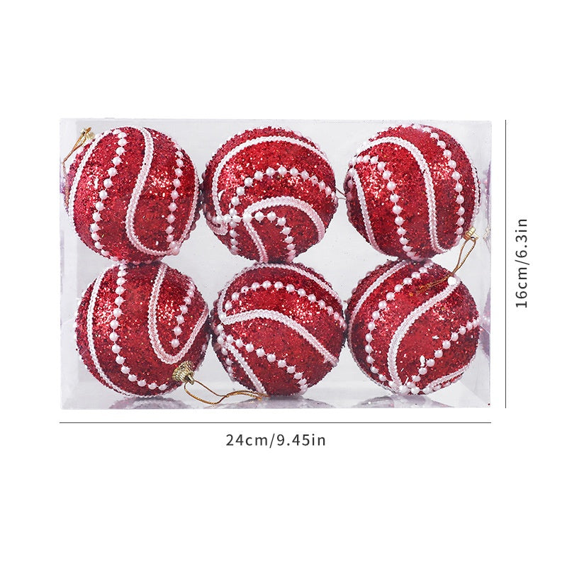 Christmas Ornaments for Sparkling Tree & Mantel Decor