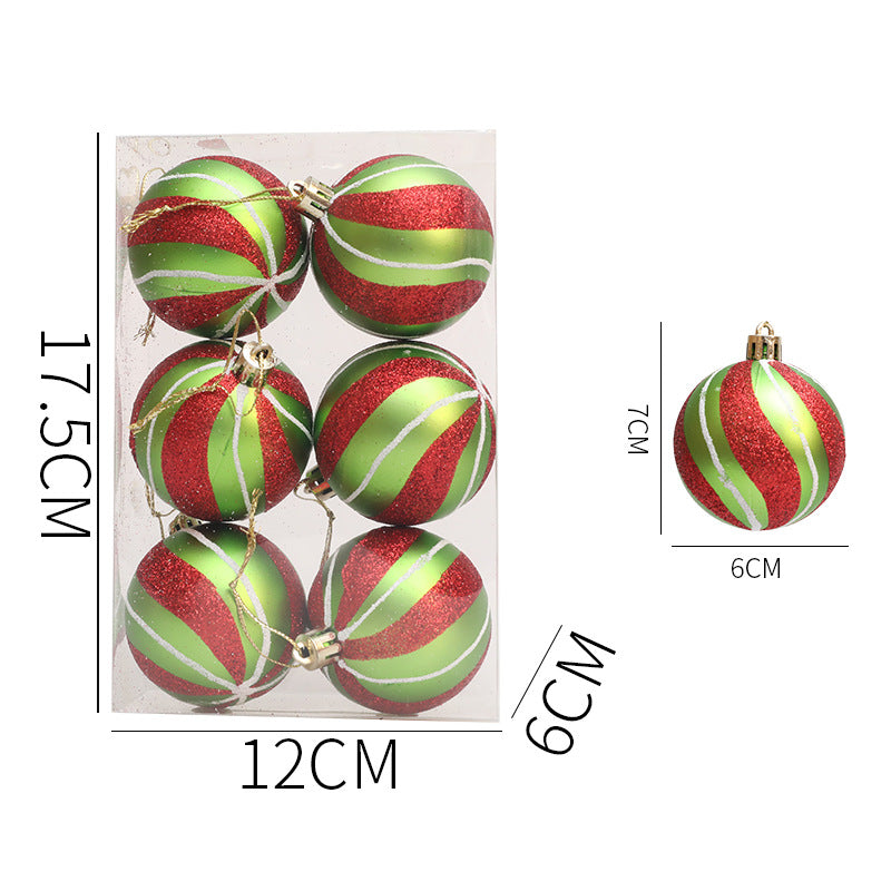 Christmas Ball Ornaments for a Coordinated Festive Tree