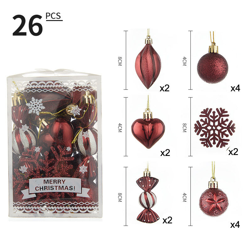 26-Piece Christmas Ornament Set for a Full Tree