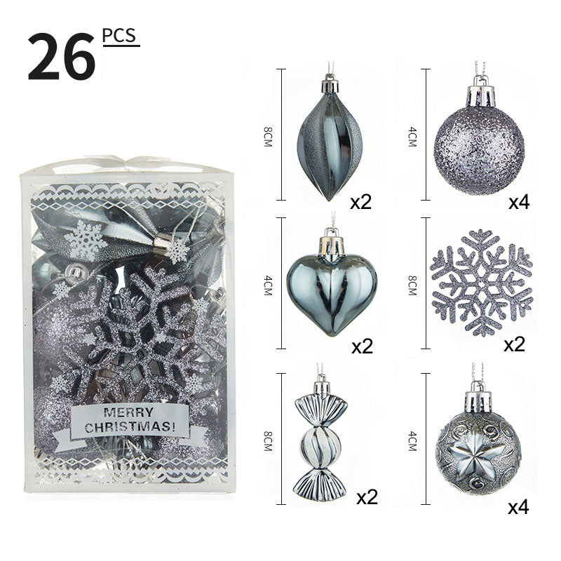26-Piece Christmas Ornament Set for a Full Tree