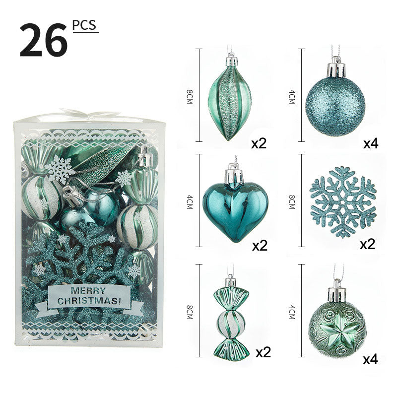 26-Piece Christmas Ornament Set for a Full Tree